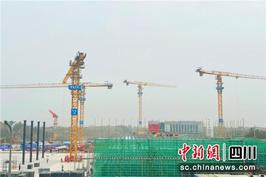 項目建設(shè)現(xiàn)場。中建五局供圖