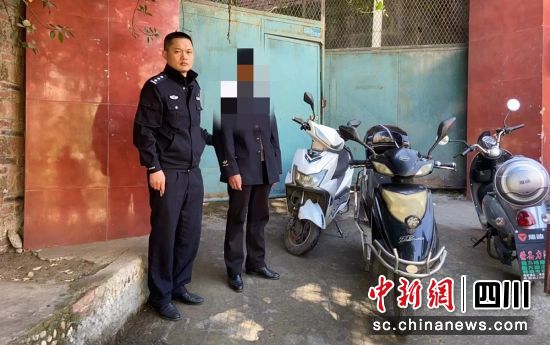 嫌疑人落網(wǎng)。榮縣警方 供圖