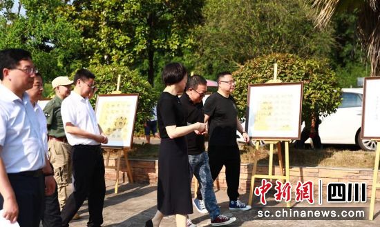 展出現(xiàn)場(chǎng)。沿灘融媒 供圖 展出現(xiàn)場(chǎng)。沿灘融媒 供圖