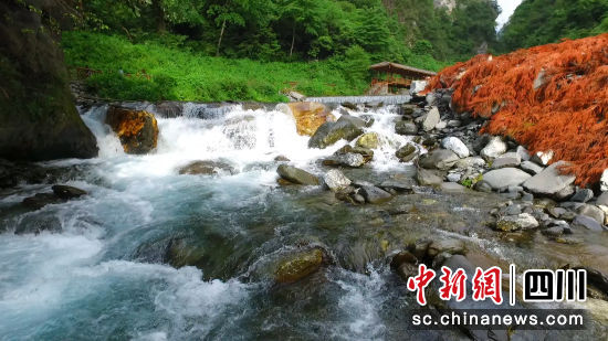 　北川優(yōu)美的自然環(huán)境。 北川縣委宣傳部供圖