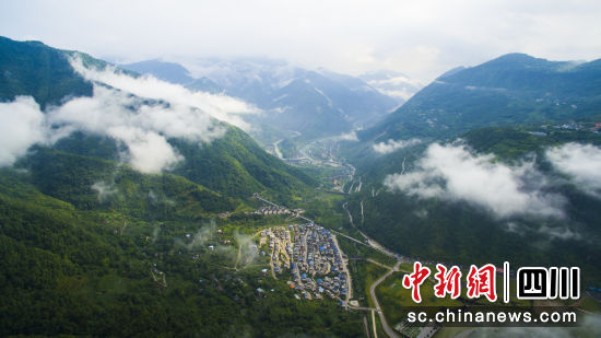 　　北川自然風光。 北川縣委宣傳部供圖
