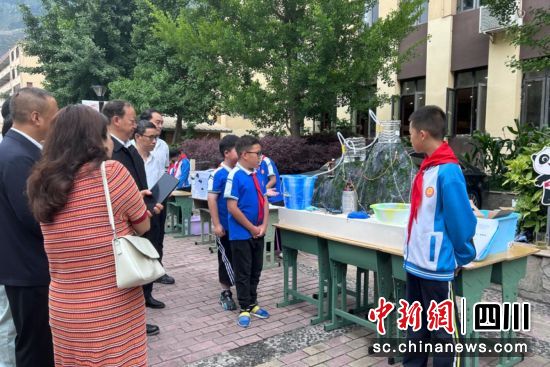 活動現(xiàn)場。汶川縣委宣傳部供圖