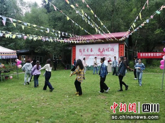 活動現(xiàn)場。壤塘縣委宣傳部供圖